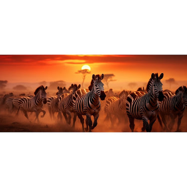 Triptych Zebra Canvas